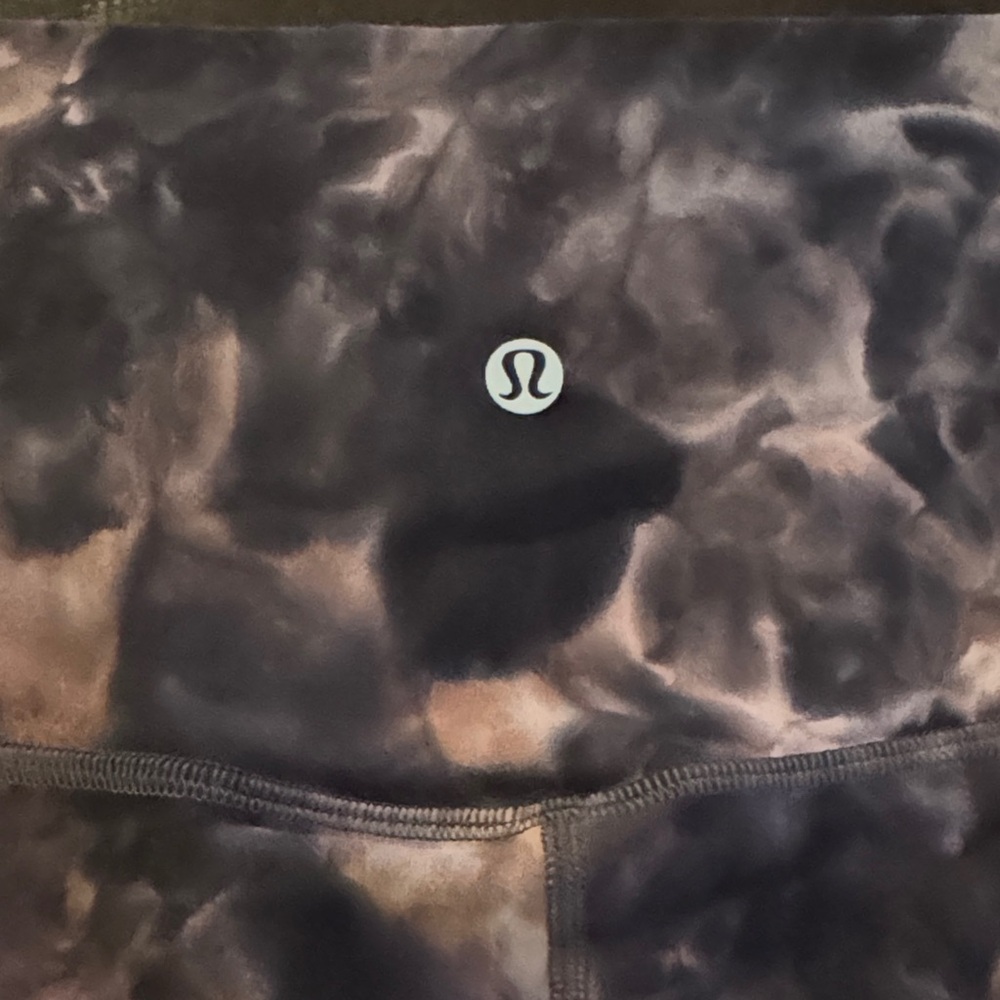 lululemon athletica Black and Brown Leggings